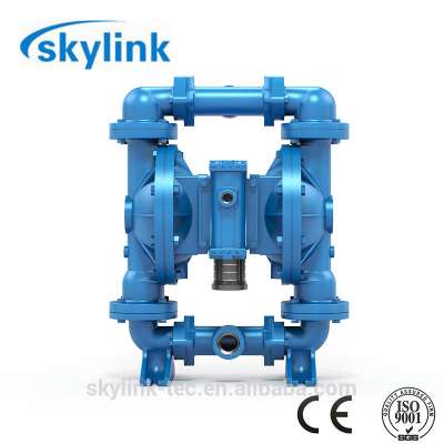 best price air operated rubber double diaphragm pump for slurry