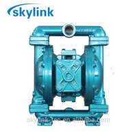 chemical air double rubber diaphragm pump for sewage