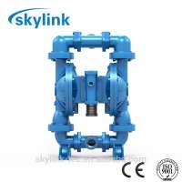 best price air operated rubber double diaphragm pump for sewage