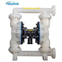 PP/PVDF chemical resistant pneumatic air double diaphragm pump