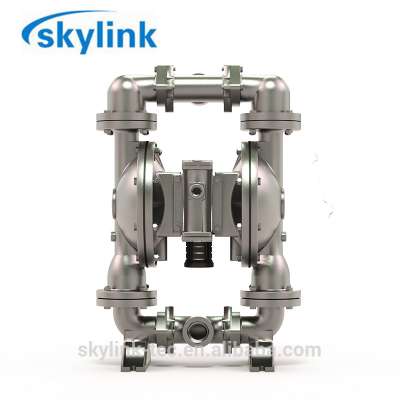 high quality metallic rubber double air diaphragm pump